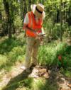 Field Personnel  Entering Real-Time Data into Custom Data Forms on a  Ruggedized Tablet