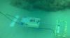 EM61 mounted on ROV during Underwater MEC Survey around environmentally sensitive coral