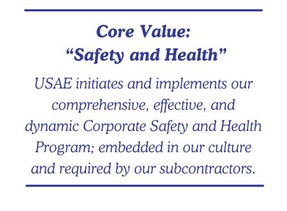 Core Value: Safety and Health