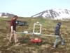EM61-MK2A in Stretcher Mode reduces sensor noise and facilitates dynamic DGM survey in rough terrain, Adak, AK