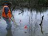 Analog geophysical survey using Schonstedt ferrous metal detector, Camp Maxey, TX